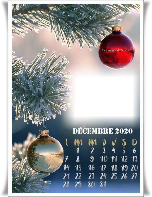 décembre 2020 Fotomontaż