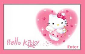 plaque chambre Hello Kitty Fotomontage