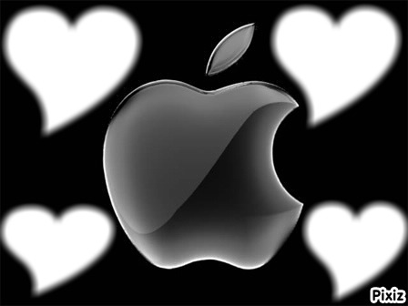 apple love Фотомонтаж