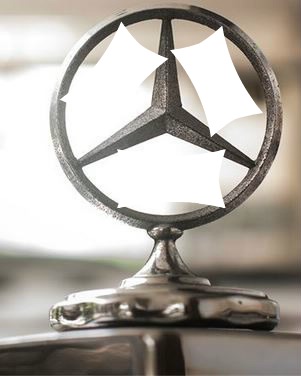 Mercedes Photo frame effect