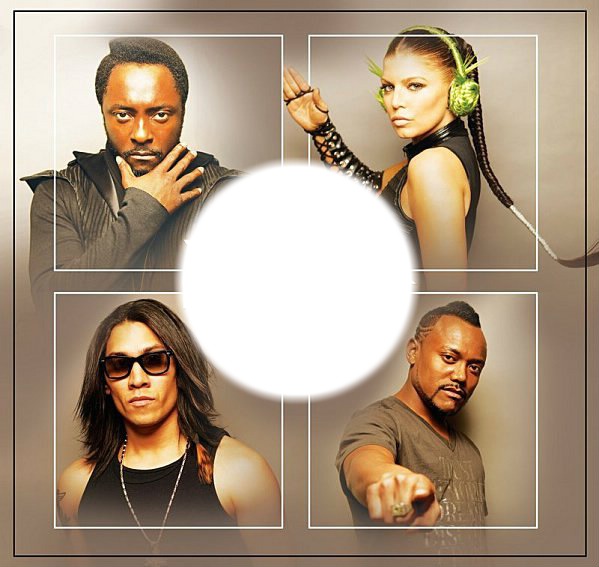 Black Eyed Peas Photo frame effect