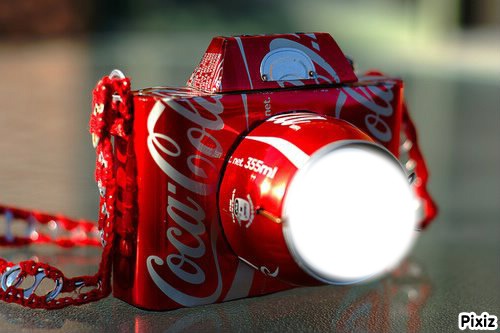 Appareil Photos (Coca Cola) Montage photo