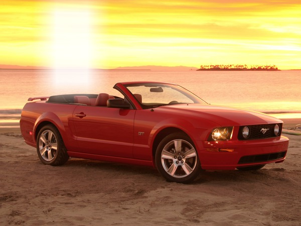 Mustang Fotomontage