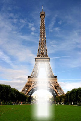 Paryż Fotomontaż