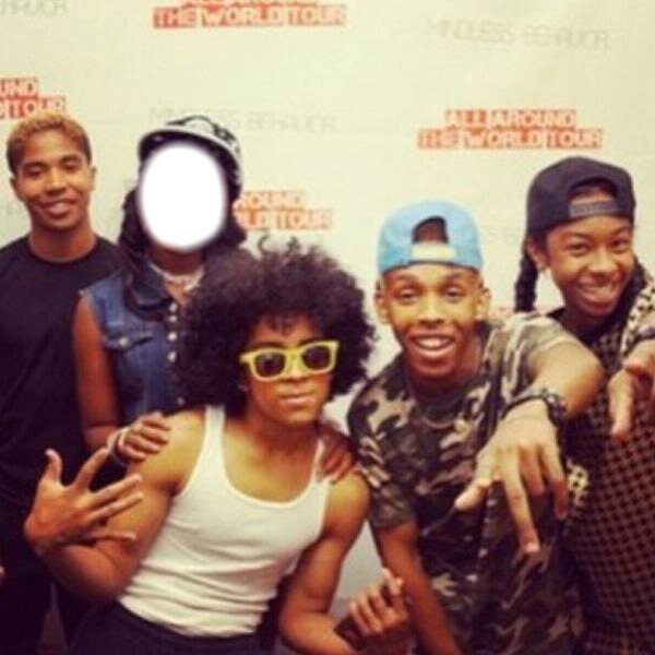Mindless Behavior and You Fotomontage