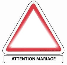 attention photo mariage Photo frame effect