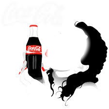 Coca cola love Photo frame effect