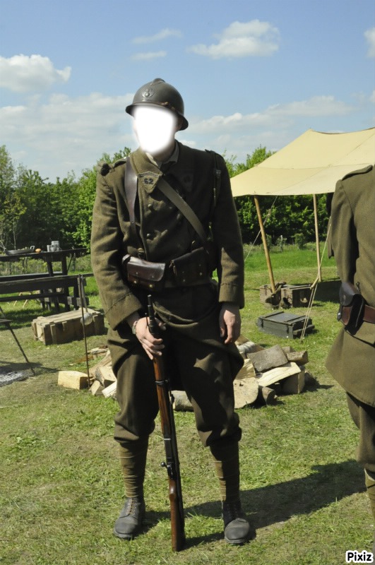 soldat 39-45 Fotomontāža