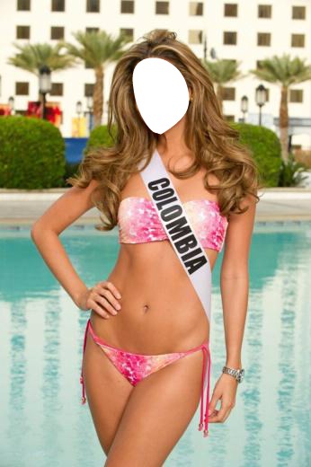 Miss Colombia Fotomontaggio