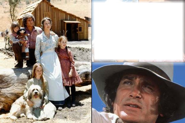 la petite maison dans la prairie/la famille ingalls 42 Photo frame effect