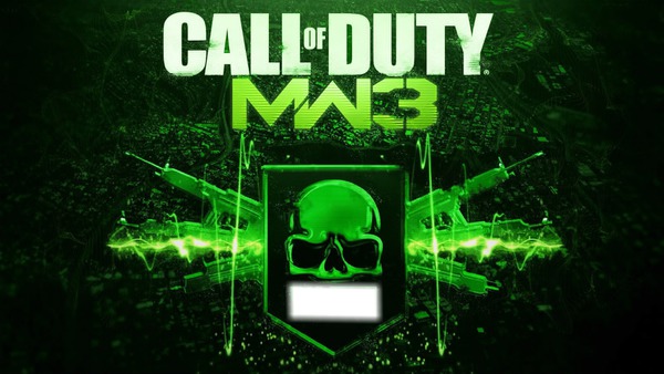 call of duty mw3 Photo frame effect