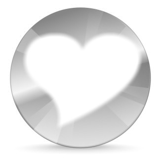 Coração em CD Montaje fotografico