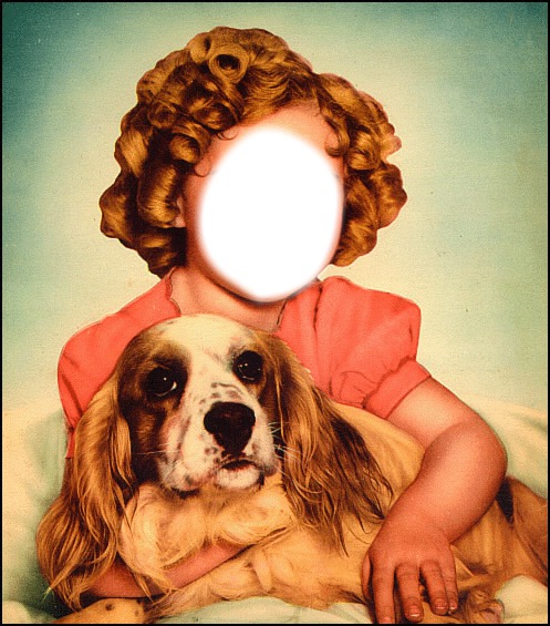 shirley temple Fotomontage