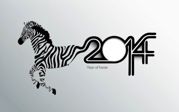 Year of horse Fotomontaż