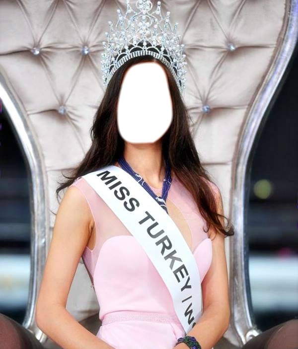 Miss Turkey Fotomontagem