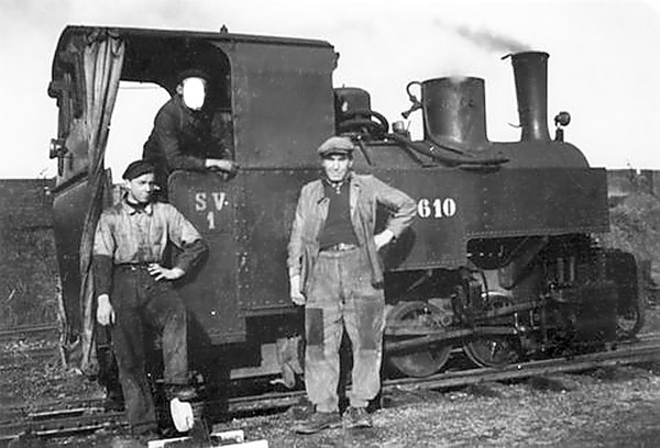 conducteur locomotive Valokuvamontaasi