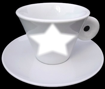 чашка с звезда по избор フォトモンタージュ
