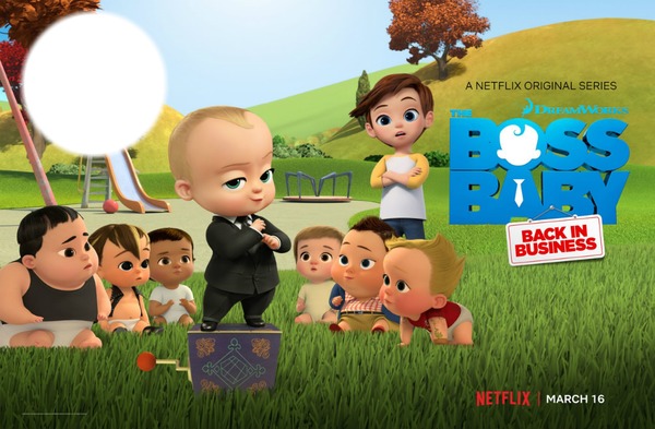 The boss baby back in business Fotomontažas