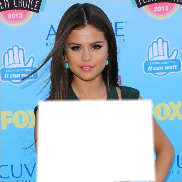 Selena Fotomontage