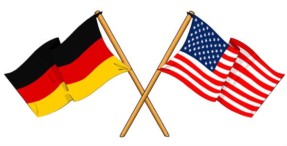 Deutsche Amerikanische freundschaft 2 Fotomontáž