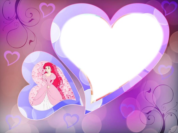 Ariel&Heart Photomontage