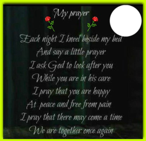my prayer Fotomontaż