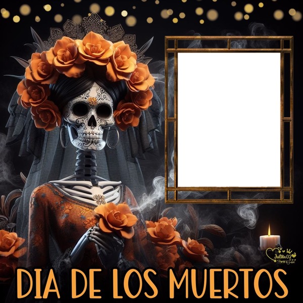 Julita02 día de los muertos Fotomontage
