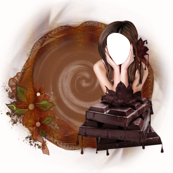 chocolat Fotomontage
