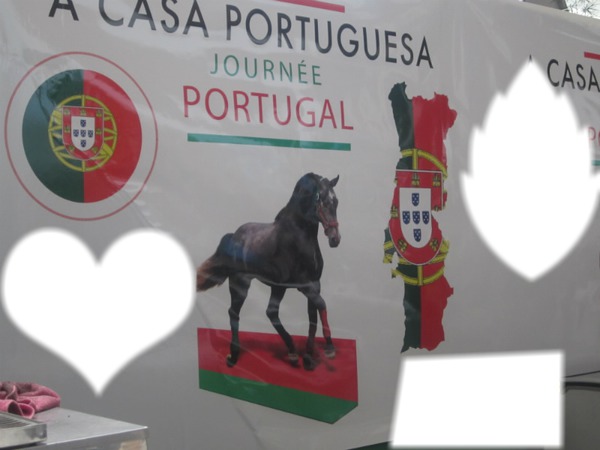 A casa Portuguesa Montaje fotografico