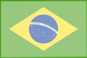 drapeau brésil Fotomontāža