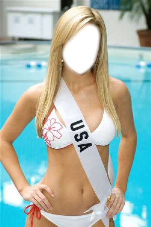 Miss USA Fotomontage