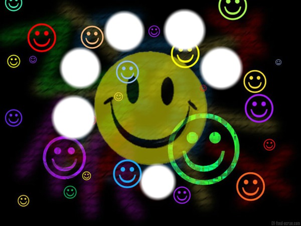 smiley:) Photo frame effect