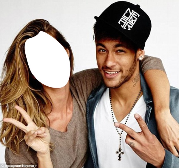 Neymar and you Фотомонтажа