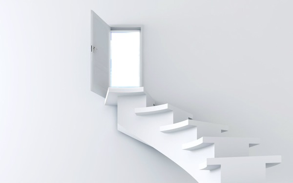 Stairway to heaven Fotomontaggio