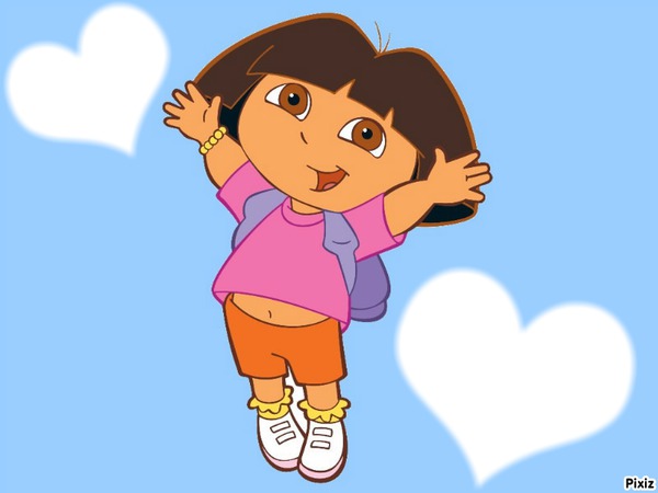 Dora <3 フォトモンタージュ