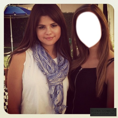 Selena Gomez i Ty Photo frame effect