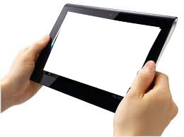 tablet Fotomontage