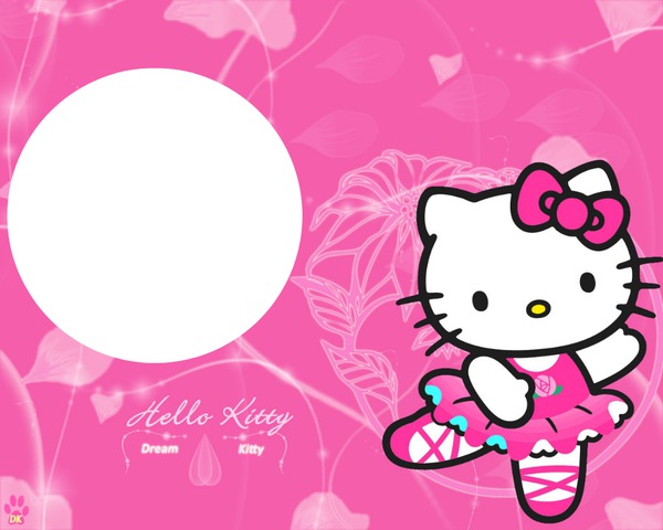 Hello Kitty Fotomontagem