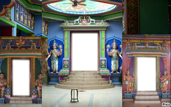 temple Narassinga Peroumal Fois 3 Photo frame effect