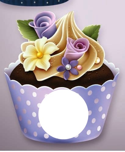 cupcake Fotomontagem