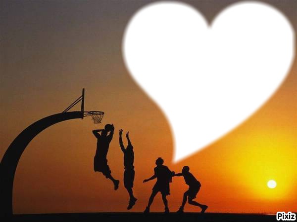 Love Basket Fotomontaż