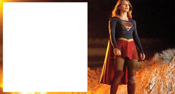 supergirl 2016 french Fotomontage