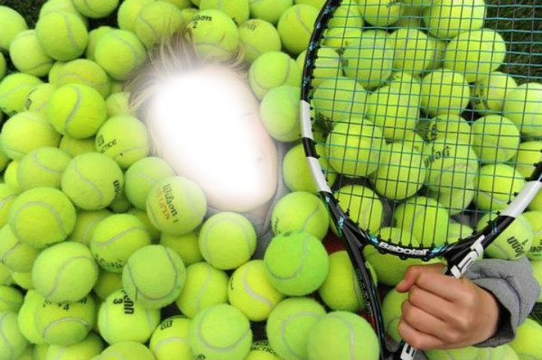 Tennis Fun Fotomontáž