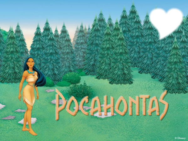 Pocahontas Fotomontagem