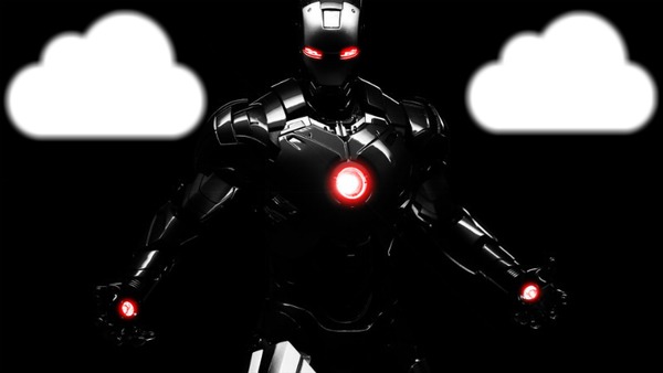 Iron man ! :p Photomontage