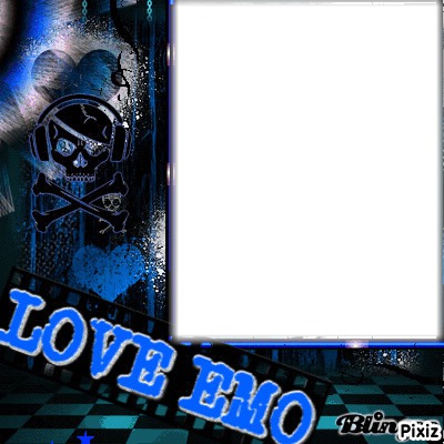 Emo forever Photo frame effect