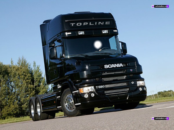 Camion Scania T Fotomontaggio