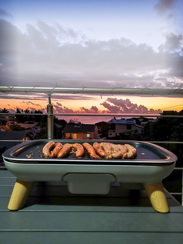 barbecue Photo frame effect