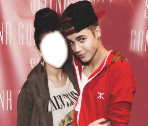 Justin Bieber and you Photomontage