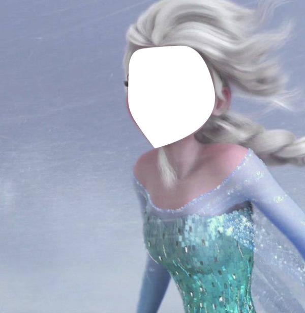 Elsa Frozen Valokuvamontaasi